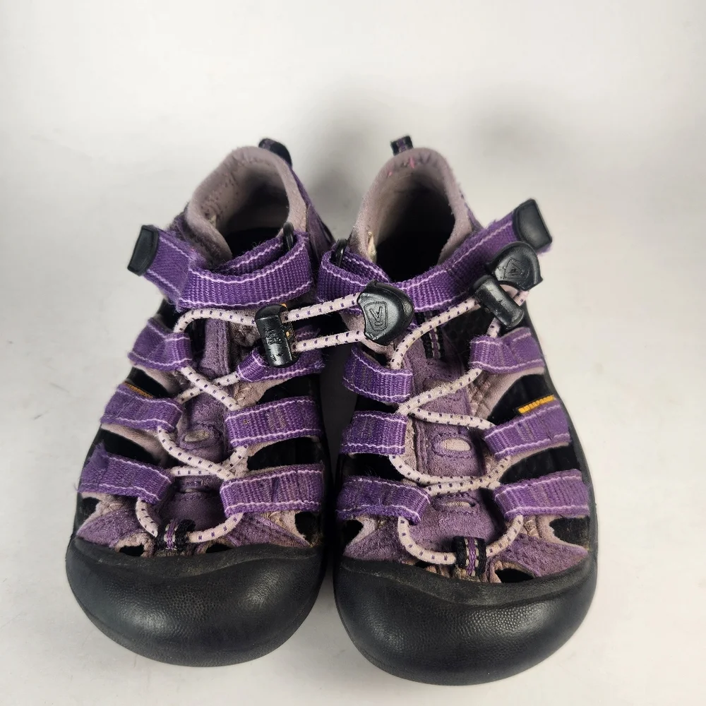 KEEN Kids Sandal Size 12 Purple Fisherman Outdoor Cap Toe Washable Shoes - Picture 6 of 12